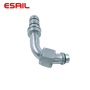 Raccord de réfrigération A/C FJ3288-06-1216S pour <span class=keywords><strong>Danfoss</strong></span>, joint torique femelle 90° °   Coude (Long Pilot) - Product Image 2