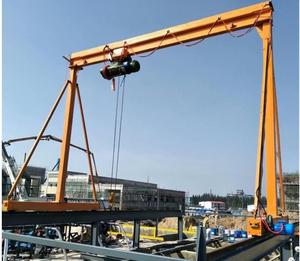 Grue à portique mobile réglable robuste pour le levage industriel et la logistique d'atelier, état neuf, moteur, roulement, engrenage - Product Image 1