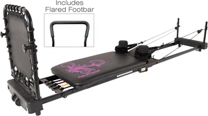 AeroPilates 435 Plus Cómodo Rebotador de cardio plegable Múltiples opciones de cable Mullido Cómodo Empuñaduras B Pilates Reformer - Product Image 2