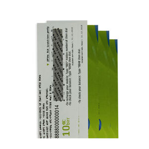 Tarjetas profesionales personalizadas de alta calidad, 12 años de fábrica, código QC, para rascar - Product Image 2