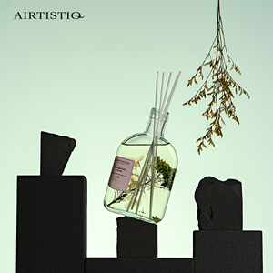 Ambientador de lujo para decoración del hogar, aceite esencial de flores secas, botella de vidrio de 280ML, difusor de caña - Product Image 4