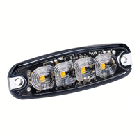 Alta potencia 12W impermeable LED advertencia faro luz estroboscópica nuevos vehículos superficie tornillo montaje coche luz Accesorios