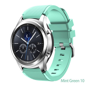 20 22mm <span class=keywords><strong>2019</strong></span> nouvelle couleur unique bande de montre en silicone pour huawei watch gt 2/samsung galaxy watch 44 46mm - Product Image 3