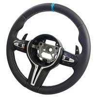 Volant de direction ZP personnalisable en cuir pleine fleur à 3 branches de 40 mm pour les séries 1/3/7 (F30/E90) 2003-2013