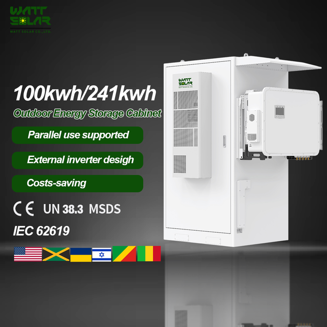 Commercial Energy Storage 241kWh 125kW deye Inverter LFP 314Ah Battery System