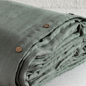 Hotel Wholesale Twin <b>King</b> Linen Duvet Cover Bedding Set French Luxury Flax Pillowcase Bed <b>Sheet</b> Linen Bedding for Bedroom - Product Image 3