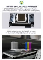 New Design Small Size UV Flatbed Printer for Mobile Phone Cover Crystal Label Sticker Printing Machine