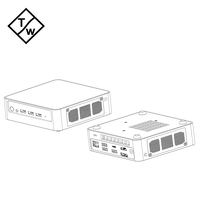 TOPIPC011 NUC Mini PC 12th Gen I5 Tamaño pequeño 8GB/16GB RAM DDR5 NVME HD DP Thunderbolt para uso industrial AU/US/CN Plugs