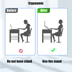 Support de portable pliable rotatif à 360 degrés en ABS à prix avantageux avec support pour téléphone - Product Image 5