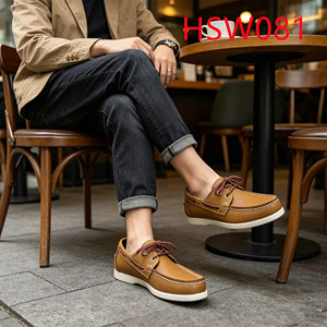 <span class=keywords><strong>Scarpe</strong></span> Casual CXT, Comode e Leggere, Stile Penny Giallo, <span class=keywords><strong>Suola</strong></span> Piatta, Taglie Grandi, per Viaggi Leggeri HSW081 - Product Image 2