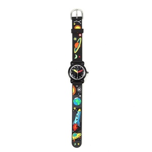 Cartone animato modello pianeta 3D orologio sportivo per bambini di lusso 3ATM impermeabile cronografo cinturino in PVC giappone movimento moda - Product Image 4