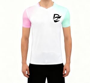 Vêtements de badminton respirants et à séchage rapide de qualité supérieure, unisexes, fabriqués par des professionnels, design personnalisé, t-shirt de sport à manches courtes pour le tennis - Product Image 6