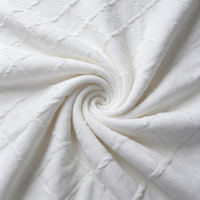 Tissu Jacquard Brocart 100% Polyester Tissé, Doux et Luxueux, Largeur 98 pouces, Vente en Gros Usine pour Textile Décoratif de Maison et Literie