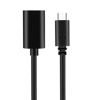 Typ-C Buchse auf USB-C 3-in-1 USB 3.1 Stecker-auf-A Verlängerungskabel mit USB 3.0 Anschluss, Geflechtabschirmung für Kamera und Computer (PVC)