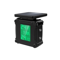 Système de surveillance de la pression des pneus (TPMS) pour moto, capteur solaire sans fil externe, haute précision, alarme en temps réel pour moto sportive