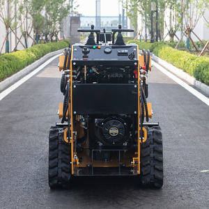 नया वन t360d मिनी इलेक्ट्रिक स्किड स्टीड लोडर निर्माण मशीनरी वायरलेस रिमोट कंट्रोल क्रॉलर कोर मोटर 6kw 0.12m - Product Image 4