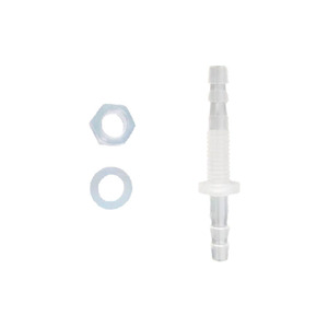 Connecteur traversant en plastique Chang En 4-M6-6 avec écrou et rondelle pour raccord de tuyau flexible - Product Image 5