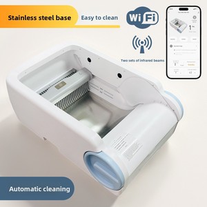 Automatische, zelfreinigende kattenbak voor katten, fabrieks prijs, slim en makkelijk schoon te maken. - Product Image 1