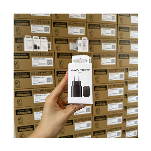 Electric 5V 2A PD 3.0 25W Single USB Type-C Fast Charging Home Travel Wall Charger for S25/S24/S23 Ultra/Note 20