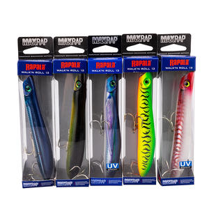Leurre de pêche <span class=keywords><strong>Rapala</strong></span> Lebole MXRWR Water Dog Hit 13cm29g, pour la pêche en eau salée, à action de surface, pour attraper les poissons, à lancer, popper - Product Image 5