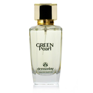 DERMODAY Green Pearl EDP 100ml Parfum floral frais de luxe Bergamote Pêche Jasmin Bois de Cèdre Longue tenue Parfum pour femme - Product Image 1