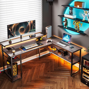 Modern L Shaped <strong>Large</strong> <strong>Computer</strong> Gaming <strong>Desk</strong> Table Escritorios Modernos Para Habitacion - Product Image 3