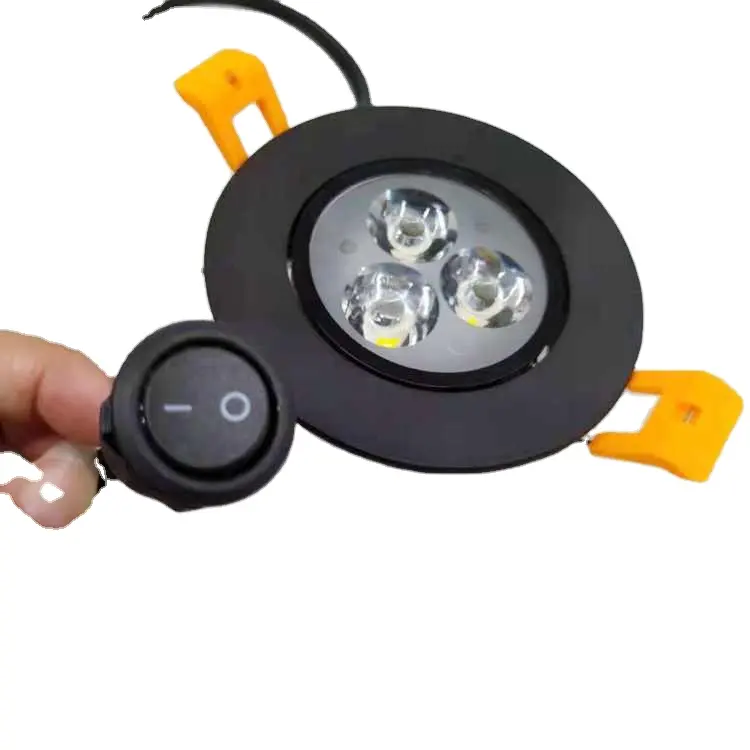 Can Lighting Led 3-4 pollici Can Pot Lights per soffitto Round Downlight Retrofit Kit Fixture