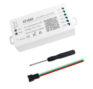 Controlador <span class=keywords><strong>WiFi</strong></span> WS2812B <span class=keywords><strong>SP108E</strong></span> Compatible con WS2811 WS2815 WS2801 SK6812 WS2813 Tira de LED RGBW Direccionable - Product Image 3