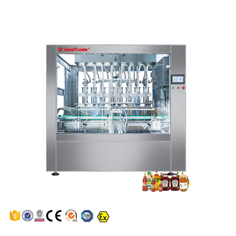 Máquina automática de llenado de botellas de aceite de coco, máquina de llenado de botellas de aceite esencial