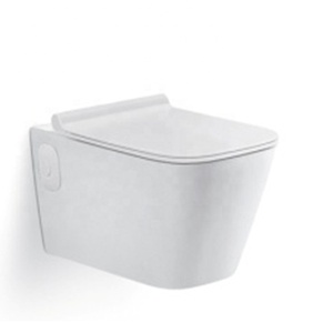 Inodoro de Cerámica de Una Pieza con Tanque de Agua Oculto, Estilo Moderno, Montado en la Pared, para Baño, Venta al Por Mayor de Fábrica - Product Image 2