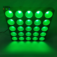 25 pièces 3 en 1 4 en 1 Effet de fond Matrice de points LED Blinder Wash Lumière de scène pour DJ Disco Club bar Fête