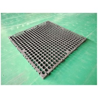 Matériaux de drainage multifonctionnels, panneaux cellulaires perméables aux eaux de pluie, fabriqués à partir de PP vierge à 100 %, style nid d'abeille, 500*500