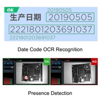 Cámara de Visión Inteligente Resistente, Lector de Códigos de Barras OCR, Sensor de Visión Industrial para Línea de Producción, Interfaz USB, Escaneo Rápido, en Stock