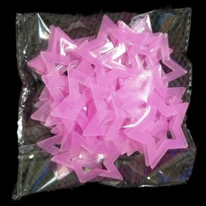 Hermosas Pegatinas de Pared Fluorescentes 3D que Brillan en la Oscuridad con Diseño de Luna y Estrellas, Decoración para el Hogar y Regalo - Product Image 2