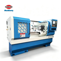 Tour CNC Chine 2 axes haute précision à banc plat CK6136 CK6140 Horizontal Torno CNC SP2116