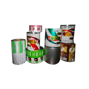 סרט פלסטיק לגליל אריזה, תרכובת PET+PE לבן, הדפסה מט בהתאמה אישית של היצרן - Product Image 2