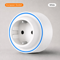 Prise standard européenne avec voyant lumineux 32A 220V, boîtier PC ignifuge, fonction d'auto-test, protection IP21, usage commercial
