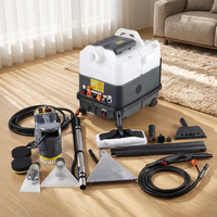 Nouvel extracteur de tapis électrique à vapeur CP-9S Plus avec nettoyage à l'eau chaude, en plastique, entièrement équipé d'accessoires