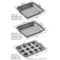 Moule à gâteau en silicone à 12 cavités, moule en silicone pliable pour gâteaux individuels