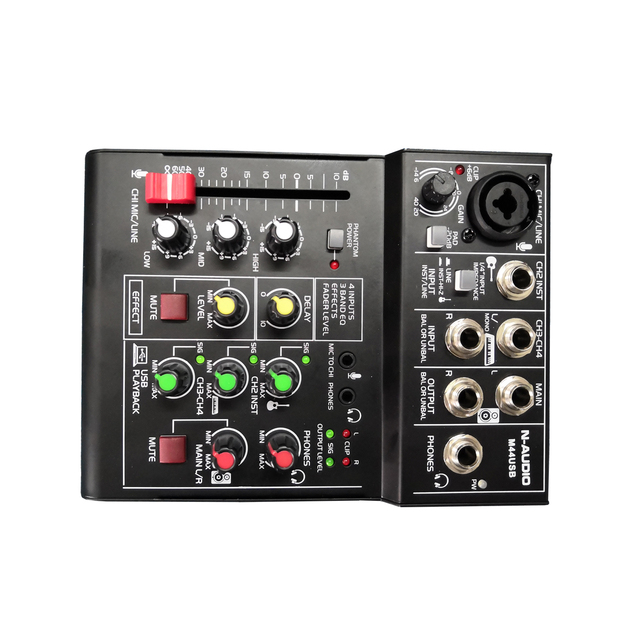 New Product Audio Interface Mixer M44 USB Mixer