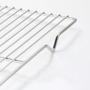 <span class=keywords><strong>Grille</strong></span> de cuisson et de refroidissement en acier inoxydable commerciale 60x40cm |   <span class=keywords><strong>Grille</strong></span> de cuisson et de grillade robuste pour cuisine, boulangerie, restaurant - Product Image 4