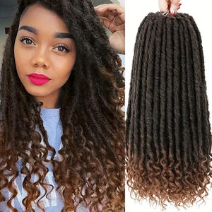 ผมถักเปียถักเปียแบบแอฟริกันตรงถักเปีย12นิ้วผ้าใยสังเคราะห์ทนความร้อนสูง - Product Image 1