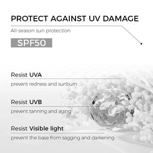 Crema Hidratante Facial Orgánica de Marca Blanca <span class=keywords><strong>AM</strong></span> & <span class=keywords><strong>PM</strong></span> con FPS 50+, Crema Solar Calmante Cica Cloud, Crema No Grasa y Resistente al Sudor - Product Image 6