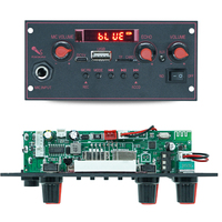 Papan Amplifier Speaker Pemutar MP3 Isi Ulang Baterai 3.7V JQ Stereo 2 X 10W Modul Amplifier