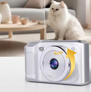 Cámaras Digitales con Pantalla LCD Giratoria, Recargables por USB, Duraderas, de ABS y Metal Plateado, para Estudiantes, Directo de Fábrica - Product Image 3