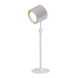 Lámpara de escritorio con control remoto, luz nocturna LED, diseño geométrico sólido para dormitorio, estudio, montable en pared con batería interna - Product Image 1