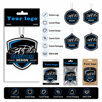 Désodorisant de voiture personnalisé avec votre logo, découpé sur mesure, parfum longue durée, parfum intense, cadeaux pour voiture