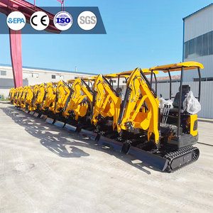 Best Selling <span class=keywords><strong>Mini</strong></span> Escavadeira 1.2 Ton Agricultura Hidráulica Strong Power Crawler Pequeno Digger Fazenda Diesel Micro Bagger para venda - Product Image 1