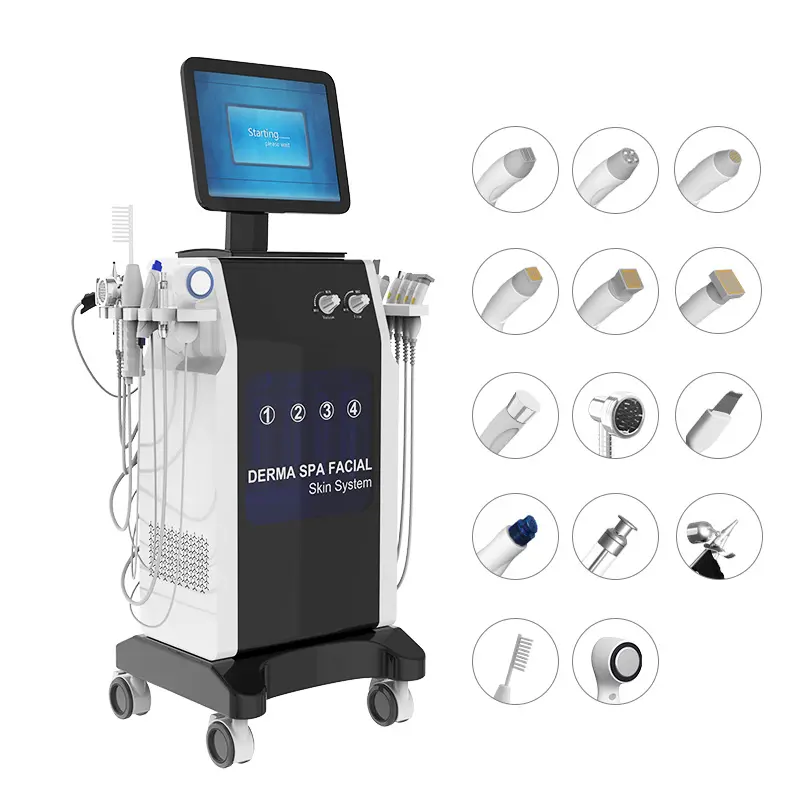 35% di sconto 14 in1 water hydro facial microdermoabrasione oxygen jet aqua hydro facial skin rejuvenation machine