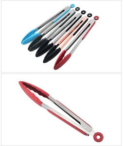 <span class=keywords><strong>Pinzas</strong></span> de acero inoxidable para cocina respetuosas con el medio ambiente aptas para lavavajillas, <span class=keywords><strong>pinzas</strong></span> creativas resistentes al calor para pastelería, <span class=keywords><strong>barbacoa</strong></span>, <span class=keywords><strong>barbacoa</strong></span>, venta al por mayor - Product Image 2